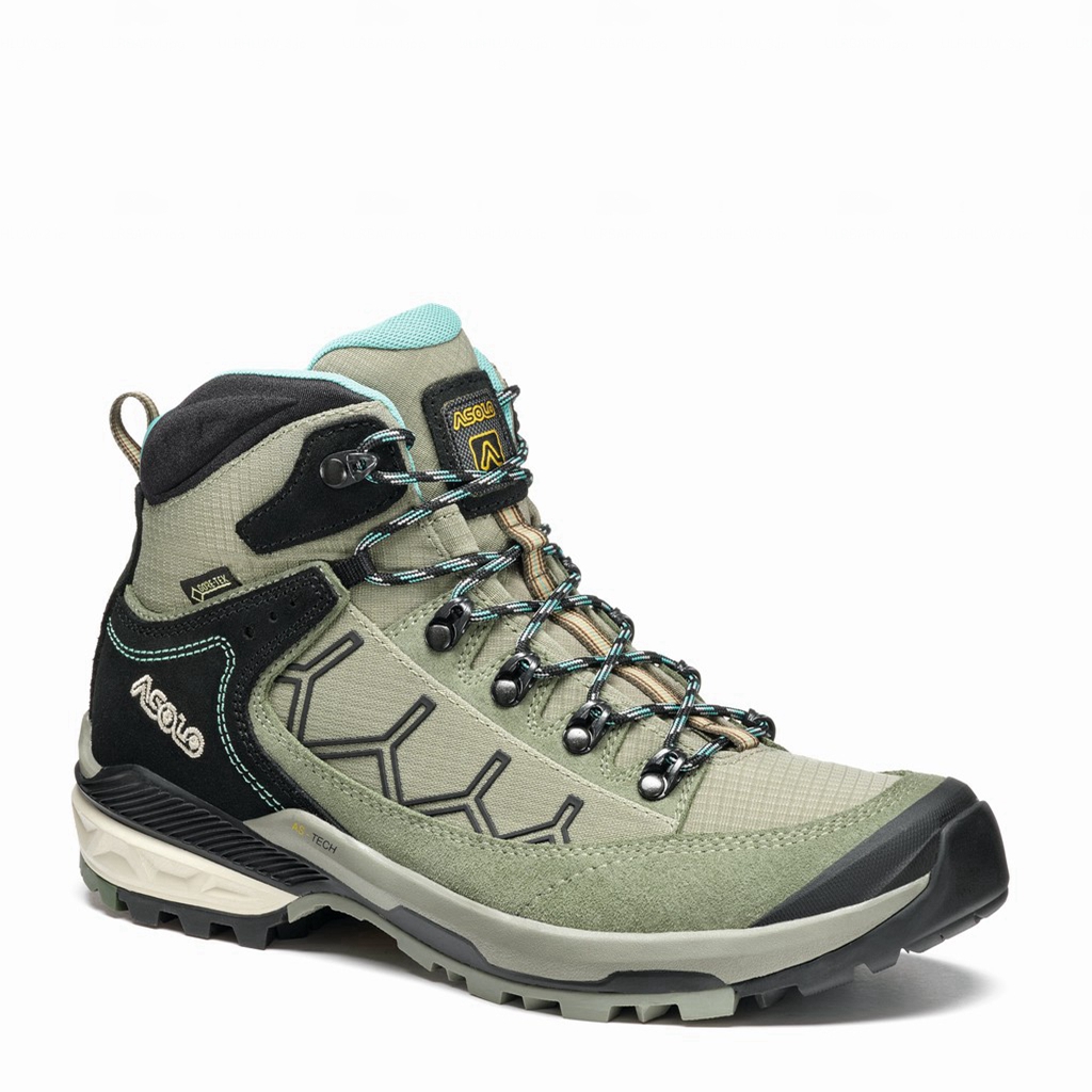 Asolo FALCON EVO GV Women's Hiking Boots Light Green | A63055