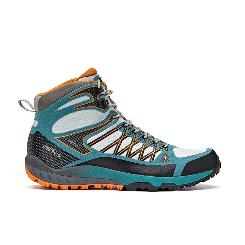 Asolo GRID MID GV Women's Hiking Boots Turquoise | A55050