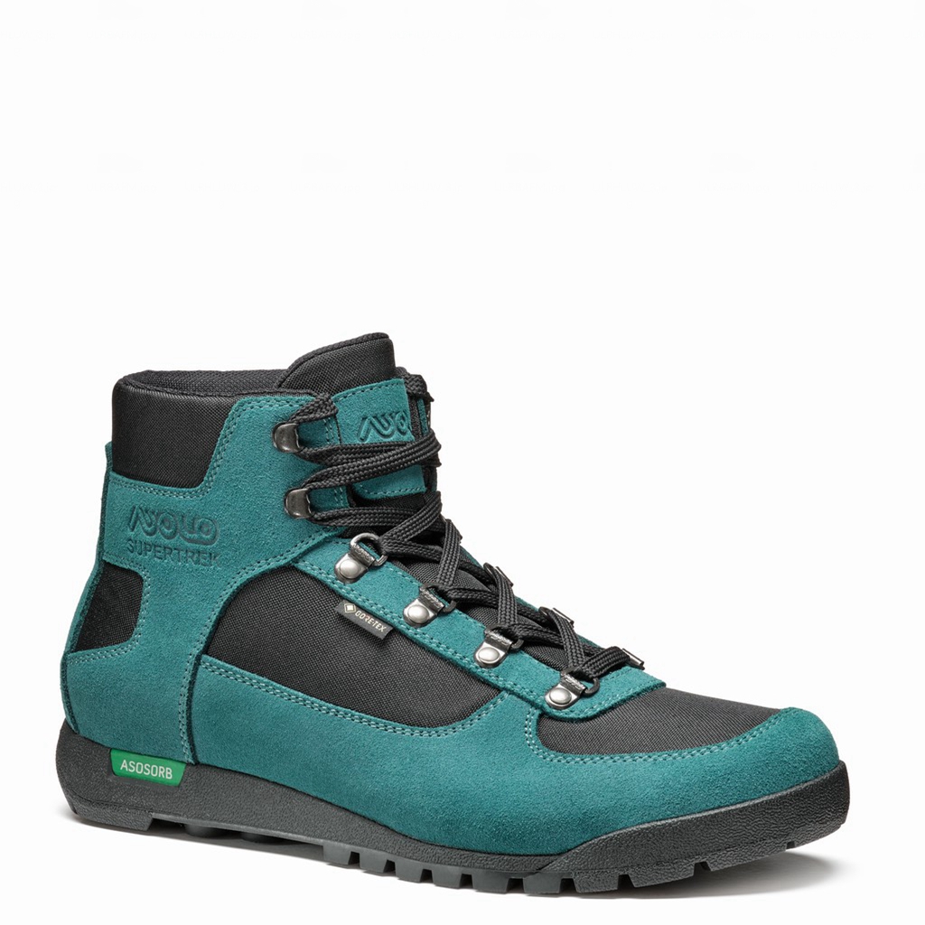 Asolo SUPERTREK GTX Men's Hiking Boots Turquoise | A75463