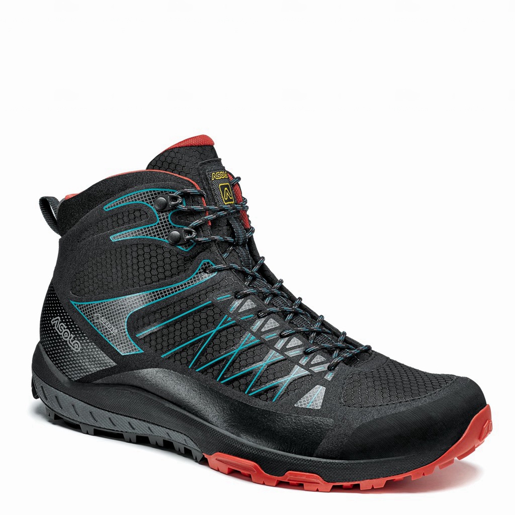 Asolo GRID MID GV Men's Hiking Boots Black | A46375