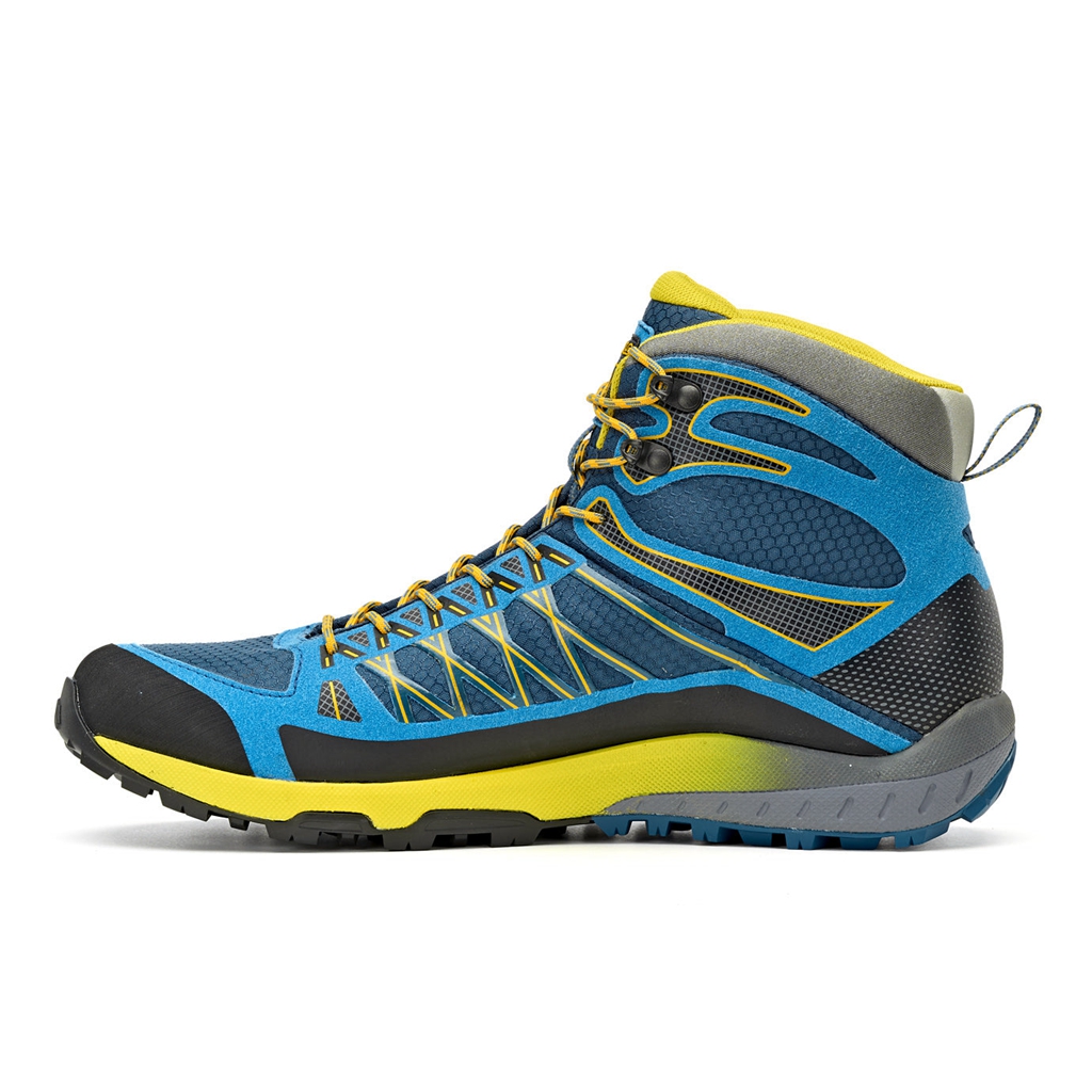 Asolo GRID MID GV Men's Hiking Boots Blue | A27664